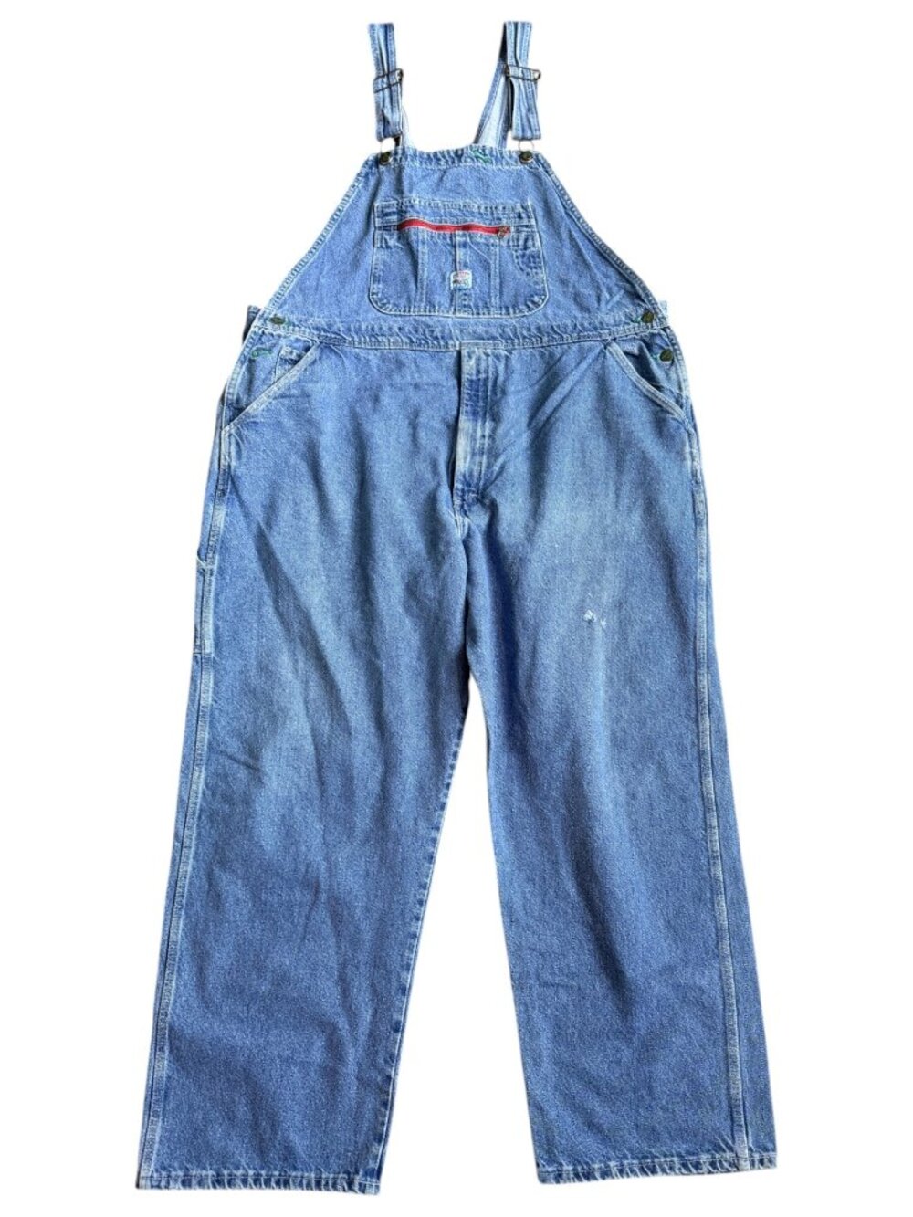 Vintage Pointer Brand Overalls  Blue USA Denim Workwear Farmwear  Mens Size 50